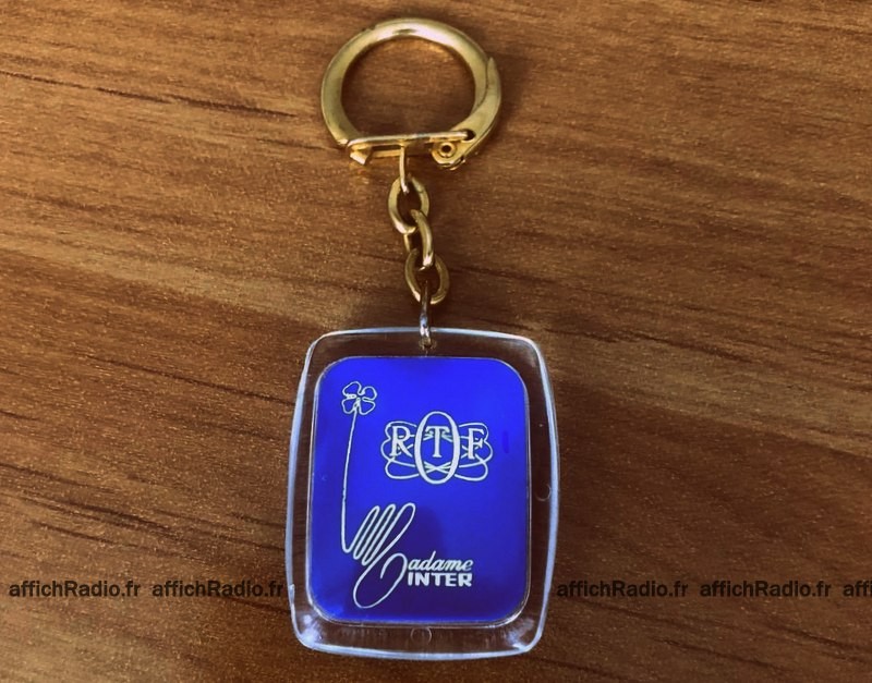 Porte-clefs ORTF Madame Inter