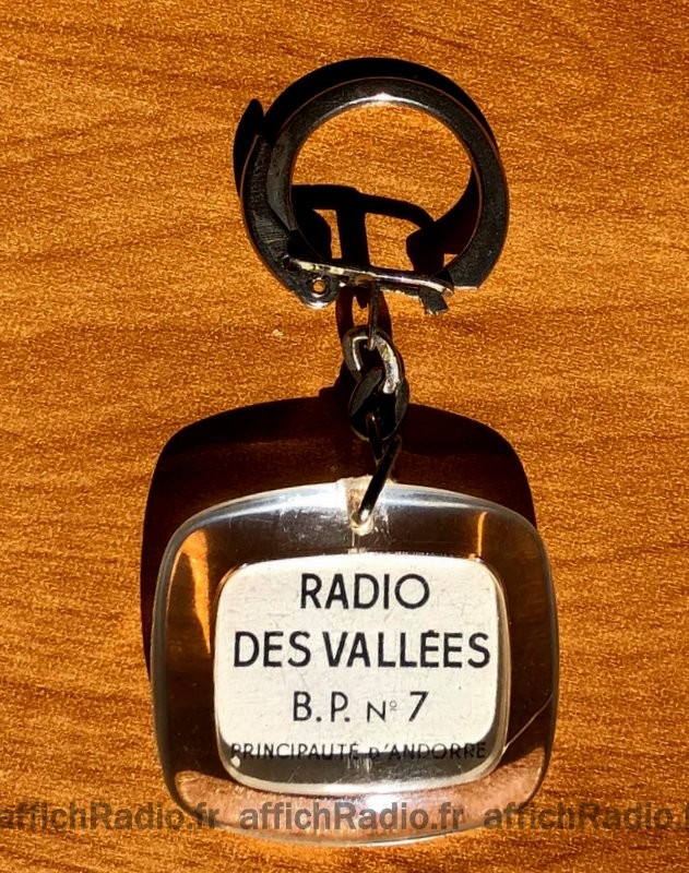 Porte-clefs RADIO DES VALLEES