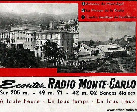 carte QSL années 50