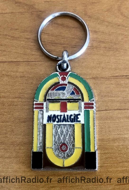 Porte-clefs RADIO NOSTALGIE