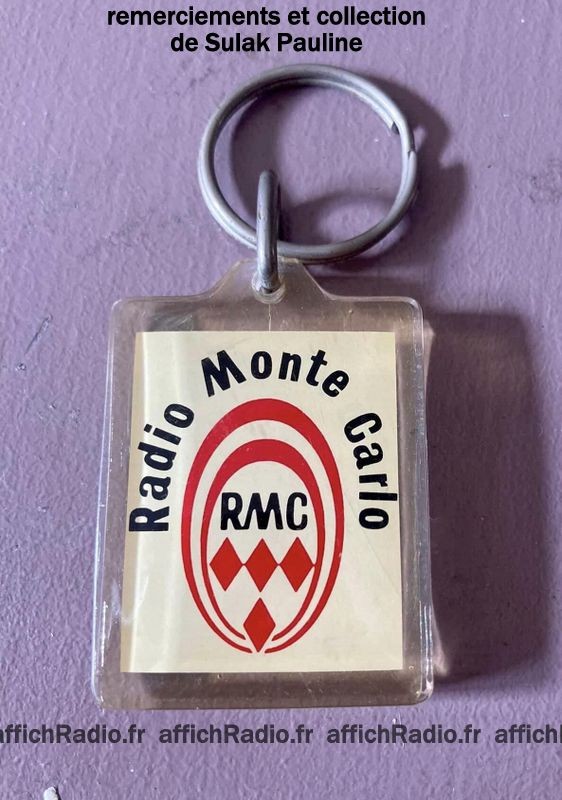 Porte-clefs RADIO MONTE CARLO