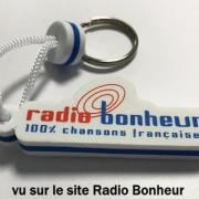 Porte-clefs RADIO BONHEUR