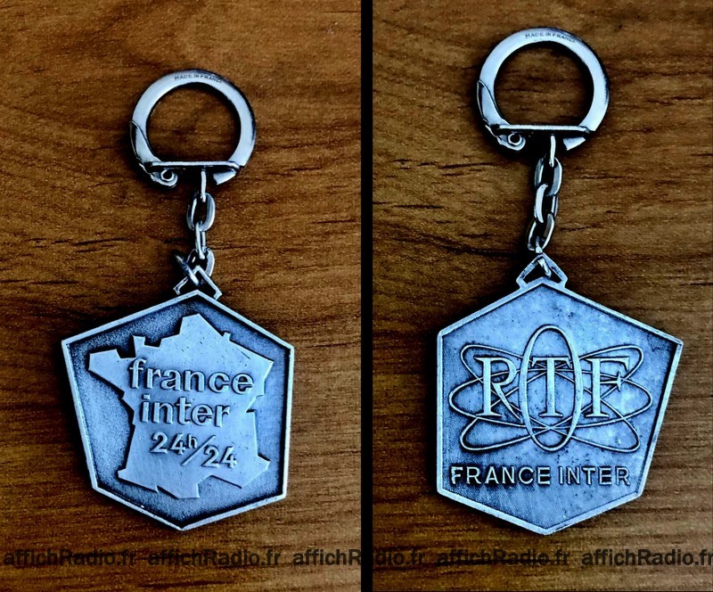 Porte-clefs ORTF FRANCE INTER